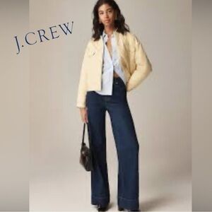 J. Crew Wide Leg Trousers Jeans 29P